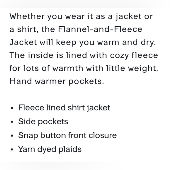 NWT Orvis Pinnacle Shirt Jacket Plaid Women’s Medium Classic Collection Snap Top - Picture 4 of 14